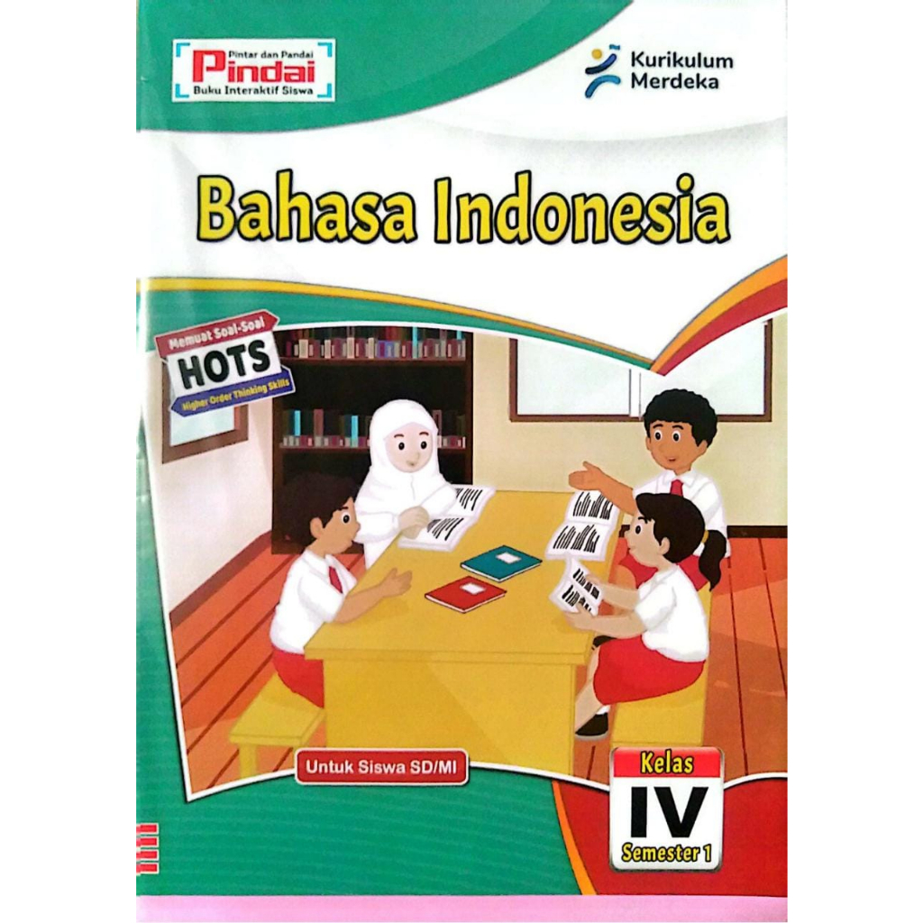 Buku LKS Bahasa Indonesia Kelas 4 SD/MI Kurikulum Merdeka Semester 1