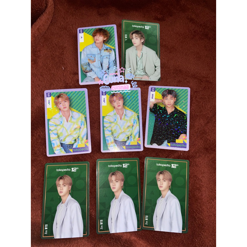 OFFICIAL PC BTS Toko Ijo Toko Hijau V Taehyung Jin RM