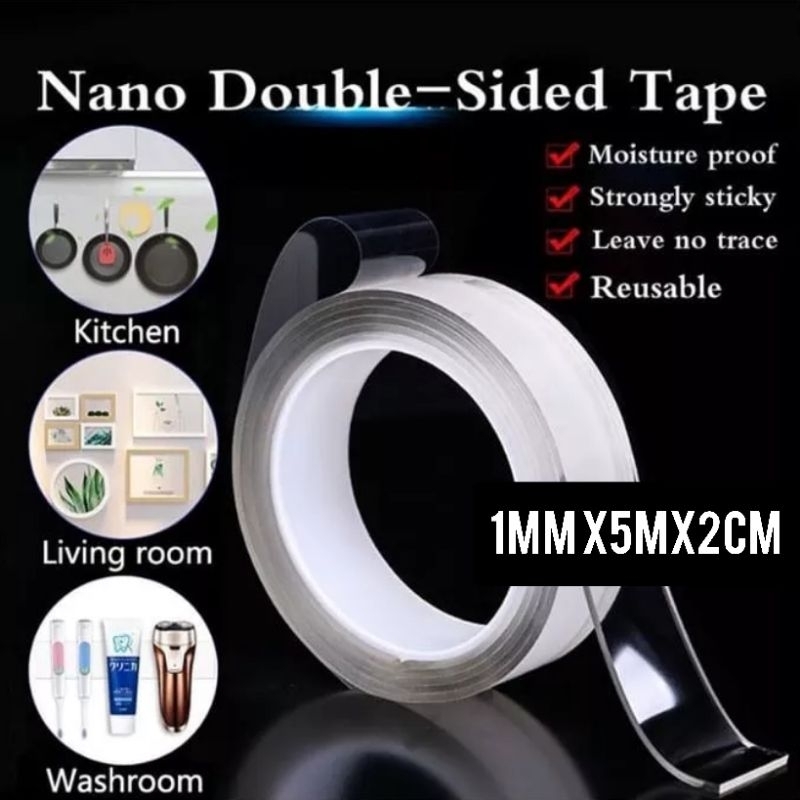 

DOUBLE TAPE NANO MAGIC 1MMX5MX2CM