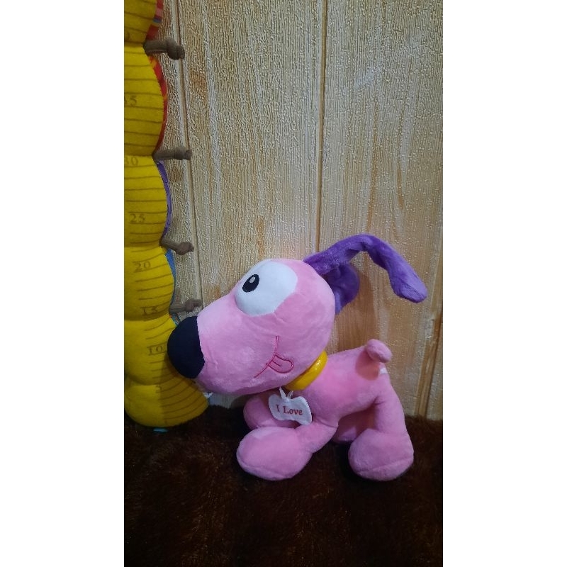 Boneka Guguk pink lucu