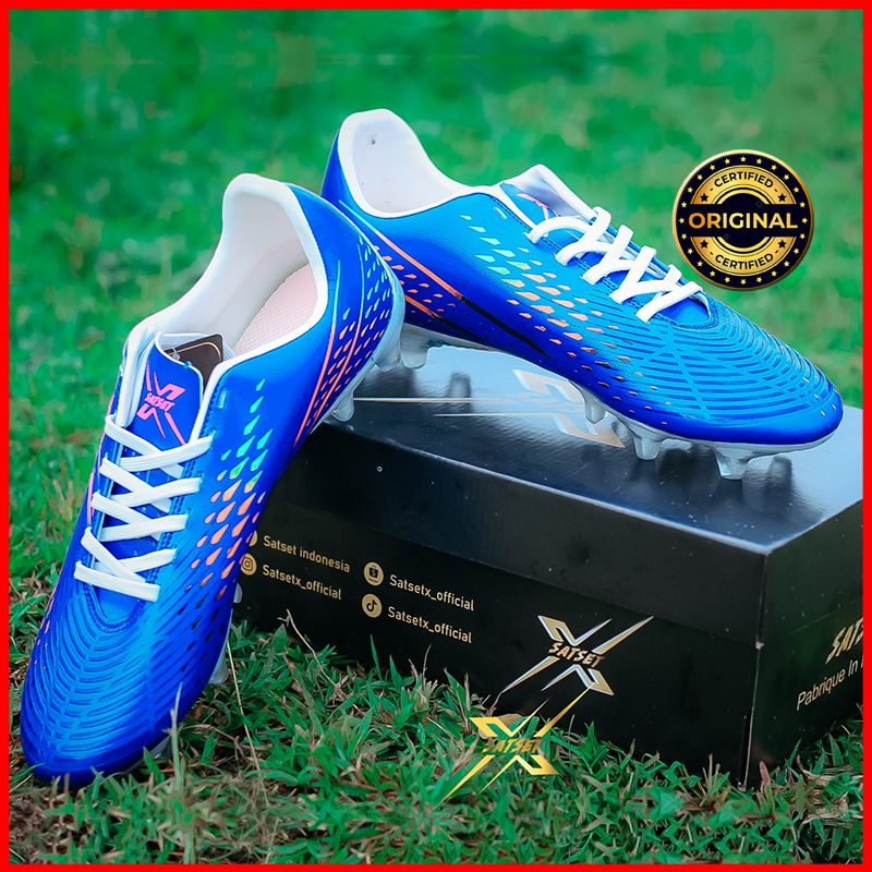 BISA COD SEPATU BOLA ORI SPORT STATION SATSET X JAGABAYA SPATU SEPAK BOLA CATALYST LIBERTE SIZE 38