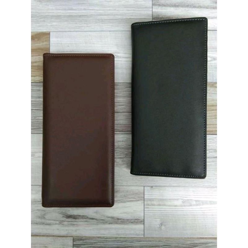 Dompet Pria Kulit Asli Original Model Panjang bnyak Slot Terbaru