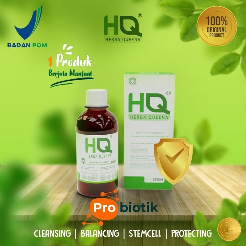 HQ Herba Queena Obat Herbal Multi manfa'at/ Obat Herbal diabetes-Obat Herbal Gula darah-Obat kanker