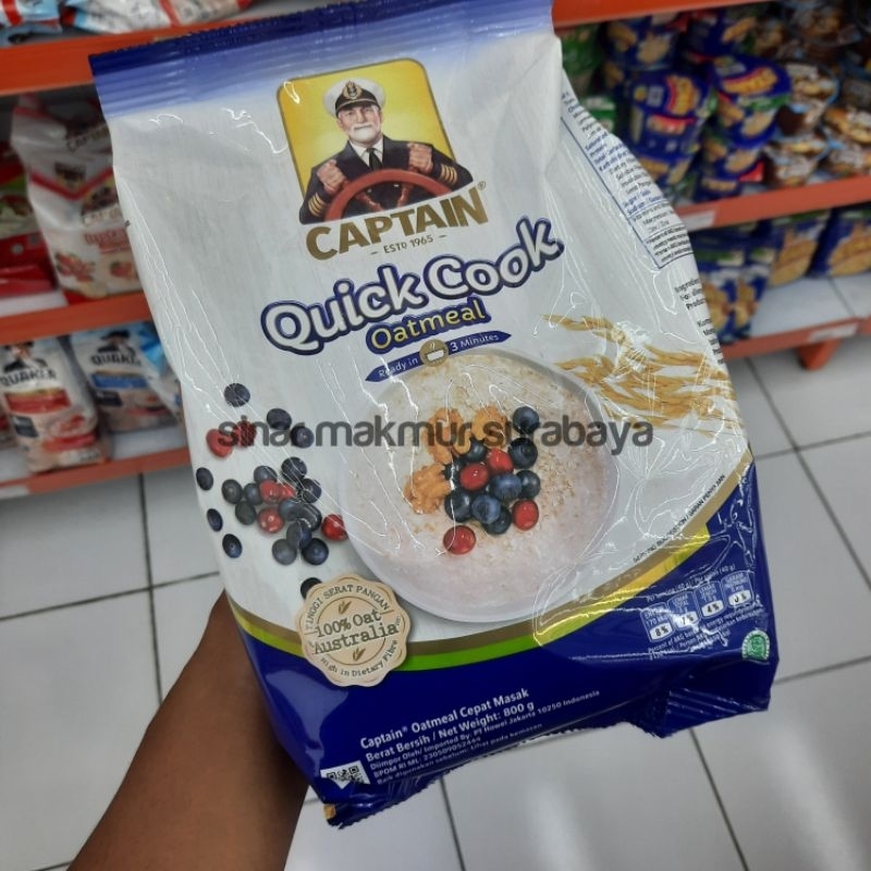 

CAPTAIN Oat Meal 800g / Oatmeal Cap CAPTAIN Oats 800g