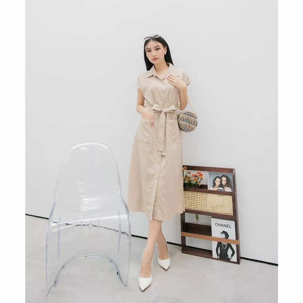 Tunik Import Bahan Crinkle Warna Millo Trend tunik wanita terbaru 2023 kekinian import Nabila Tunik OOTD Fashion Wanita Korean Stle Simpel Motif Polos Baju Wanita Kasual Trend Impor