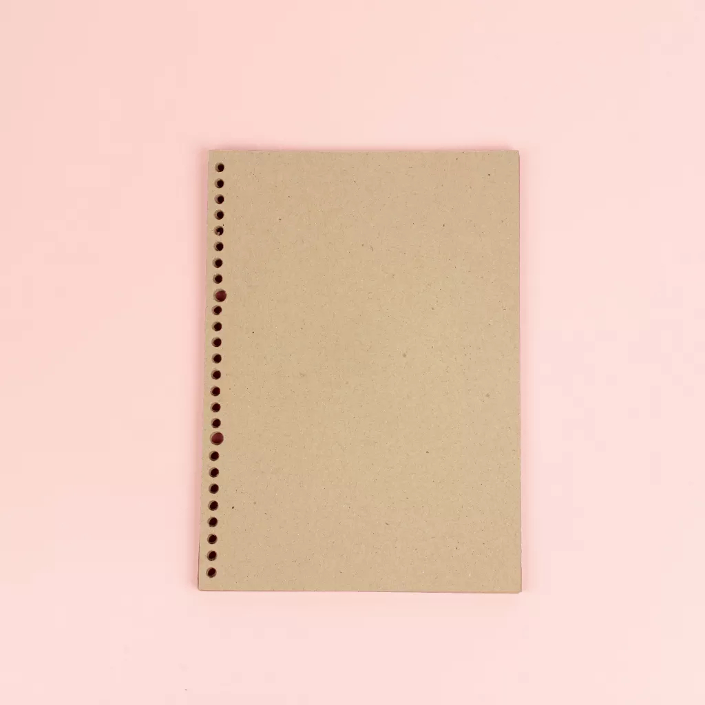 

Loose Leaf B5 Kraft Paper 50 Lembar Kertas Binder Isi Binder Refill Kertas File 26 Holes