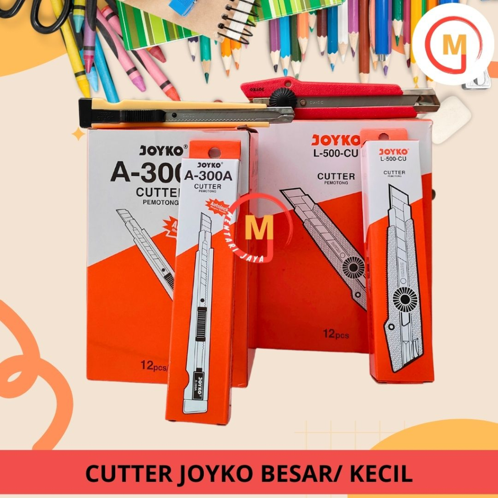 

Cutter - Pemotong Kertas Joyko L-500/ A-300