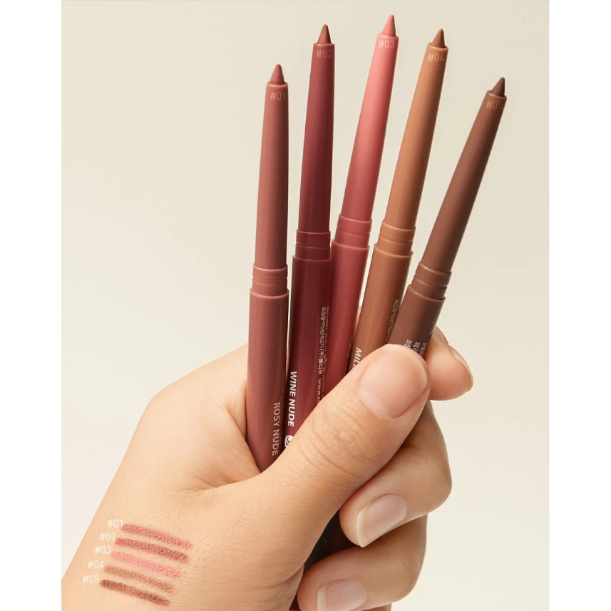 Lipliner korea ink velvet lip liner peripera 0.3g