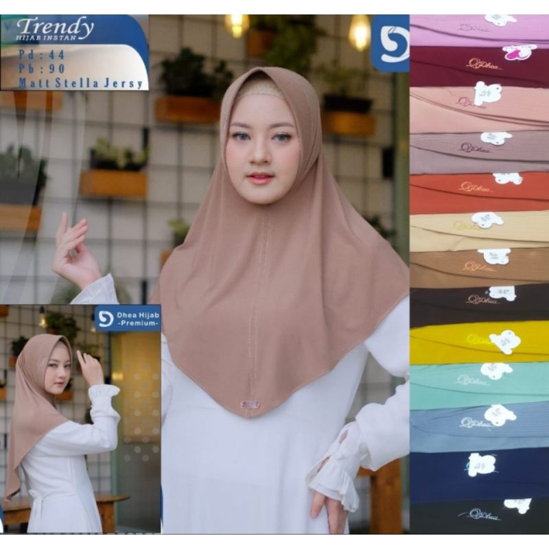Hijab Sport (Menutup Dada) Trendy Series - Dhea Hijab