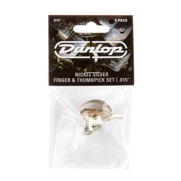 

Unik Dunlop Metal Nickel Silver Set Thumb Finger Pick 0.015 inch Murah