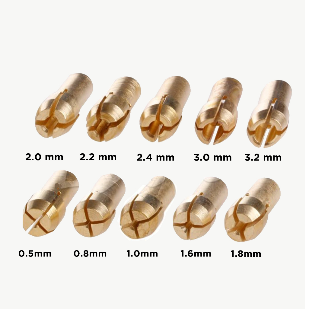 Chuck Collet Mata Bor Mini Drill 0.5mm - 3.2mm 10pcs