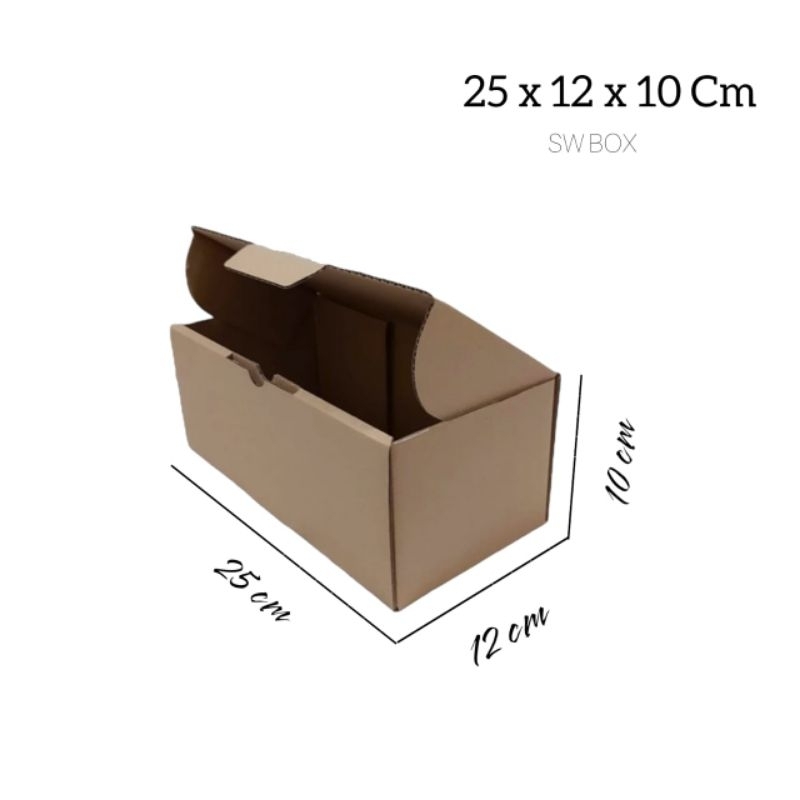 

kardus/karton uk 25x12x10 cm die cut pizza dll