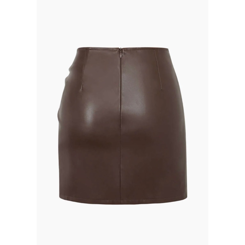 Skirt Mini Leather Rope Stretch/Melar