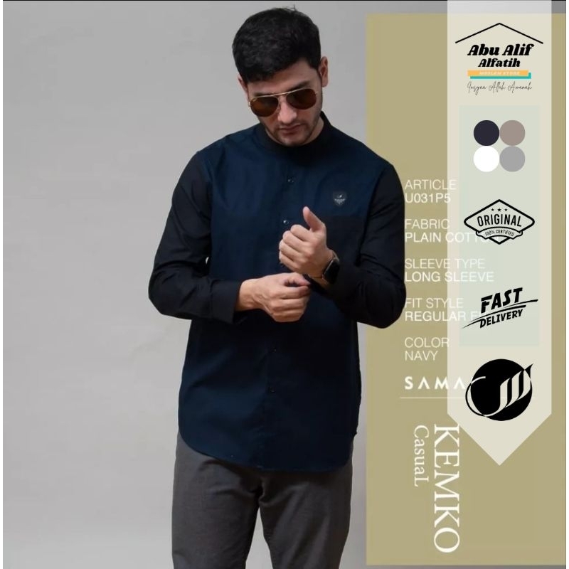 SAMASE KEMKO CASUAL U031P LONG SLEEVE