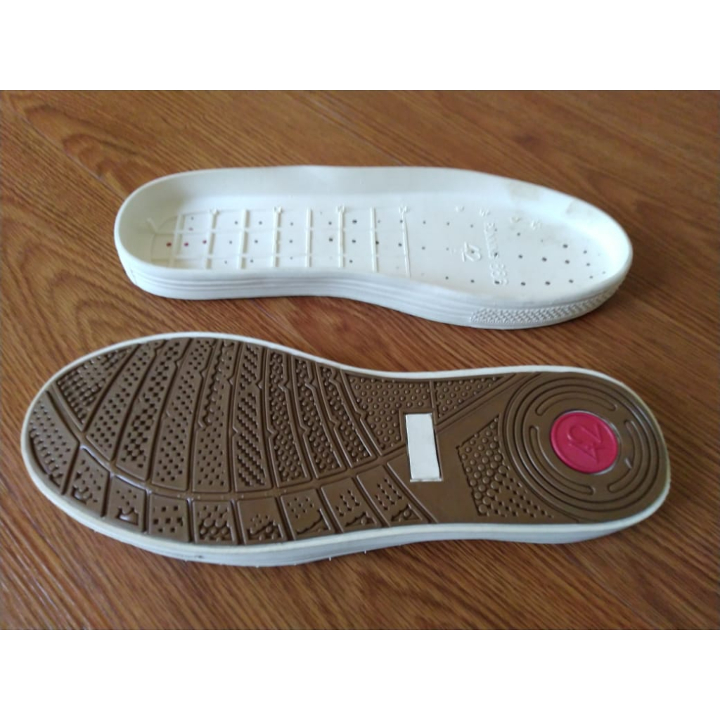 Sol Sepatu Casual Sneakers Outsole Alas Bawah Vans Kets TPR Running 886 Size 39 sd 43