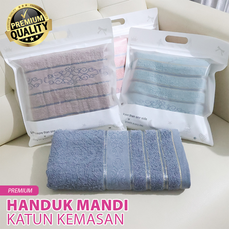 Handuk Mandi Bahan Katun Terbaru - Handuk Dewasa Ukuran 70cm x 140cm / Handuk Mandi Import Termurah Popular / Handuk Mandi - J3A3