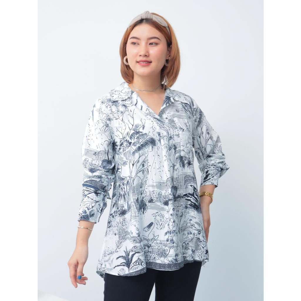 Kemeja Wanita Hoya Oversize - 2301.02.070