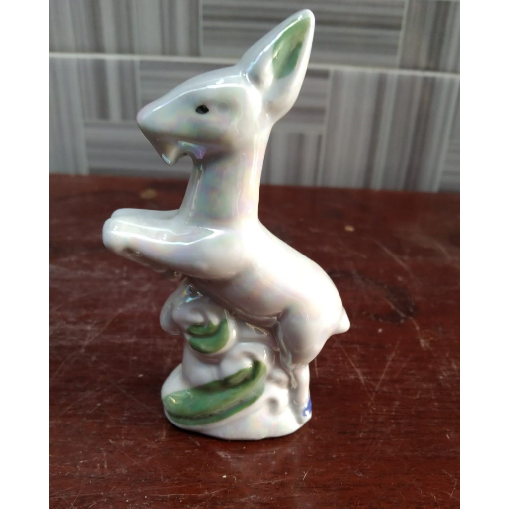 Patung Keramik Kancil Kuno Jadul Antik