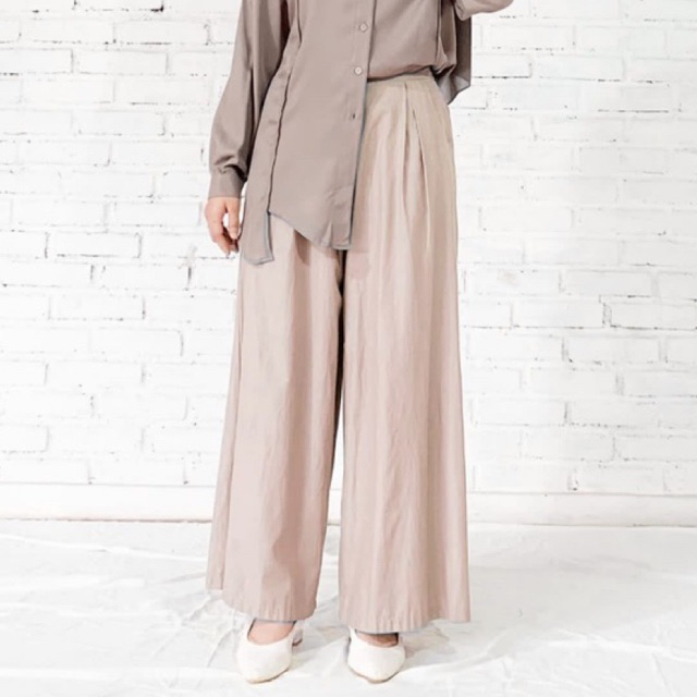 Celana Wide Leg Culottes Polos Ziggy