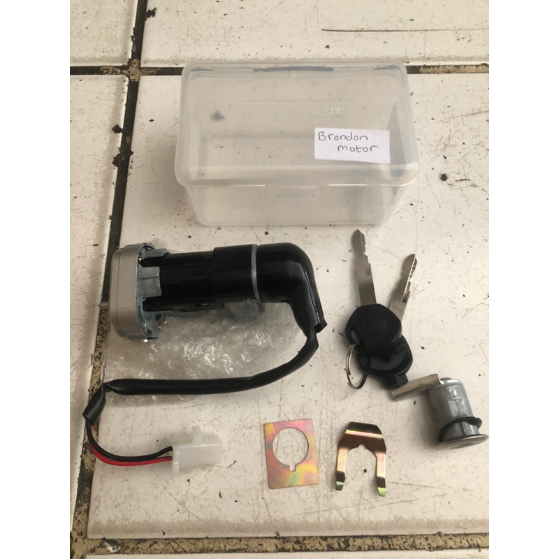 Kunci kontak komplit Beat FI stater Kasar Beat fi new 2013-2015 K25 original Mokini