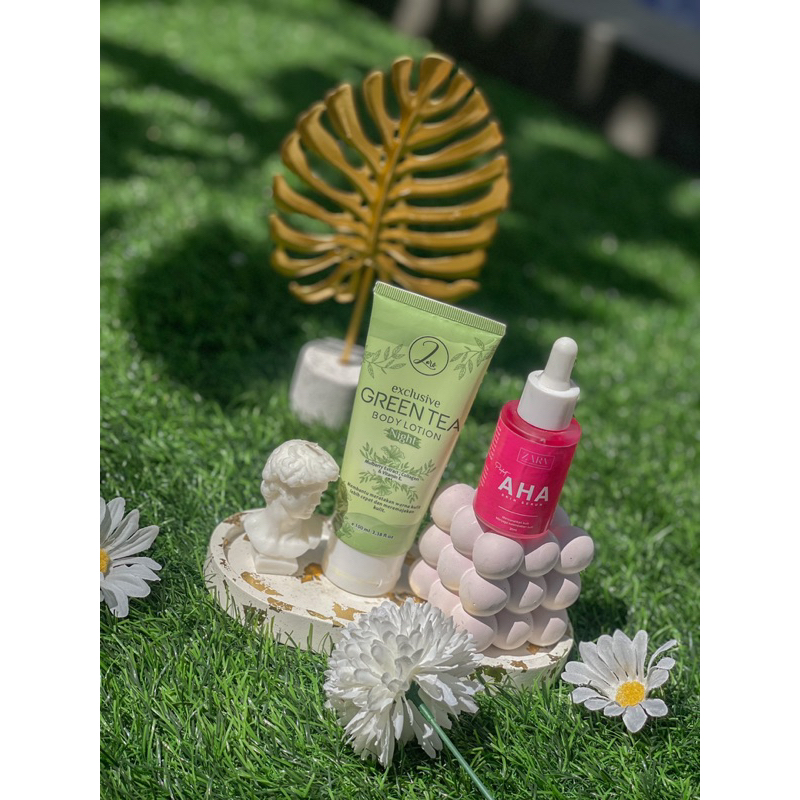 PAKET BUNDLING Putih Kilat Lotion Dosting Malam + AHA Booster Bpom