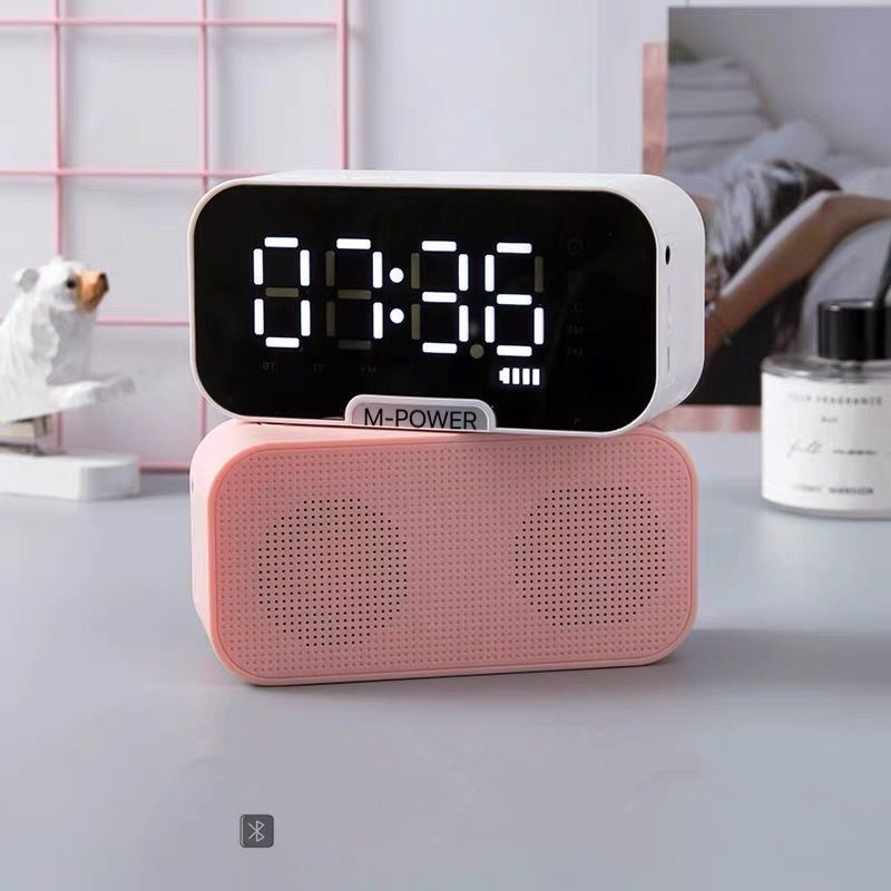 Speaker jam bluethooth portable Led display alarm BG-S7