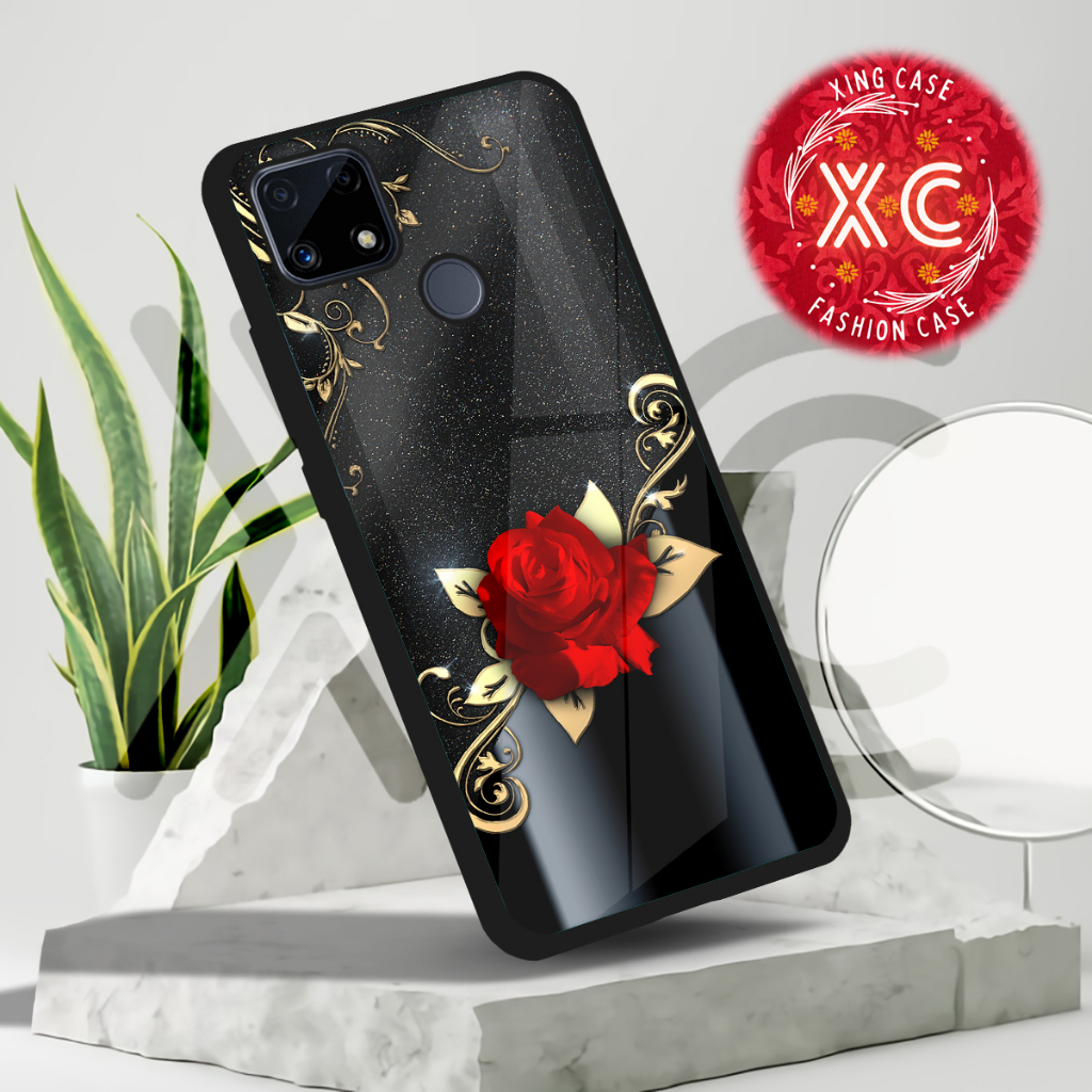 |EZ32| XING CASE HP REALME C12 C25 C25S NARZO 20 30A 50A GLOSSY KILAU EFEK KACA | REQUEST CASE HP CU
