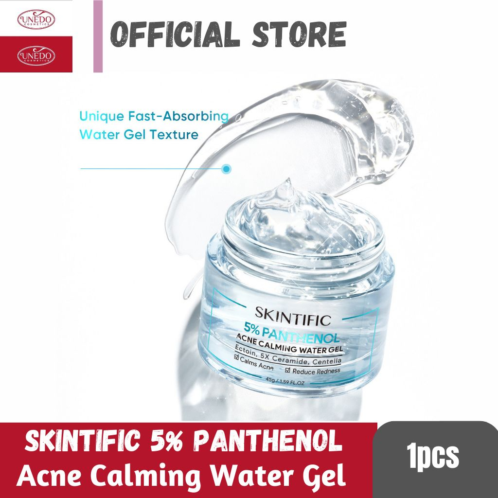 SKINTIFIC 5% Panthenol Acne Calming Water Gel-Pelembab Wajah