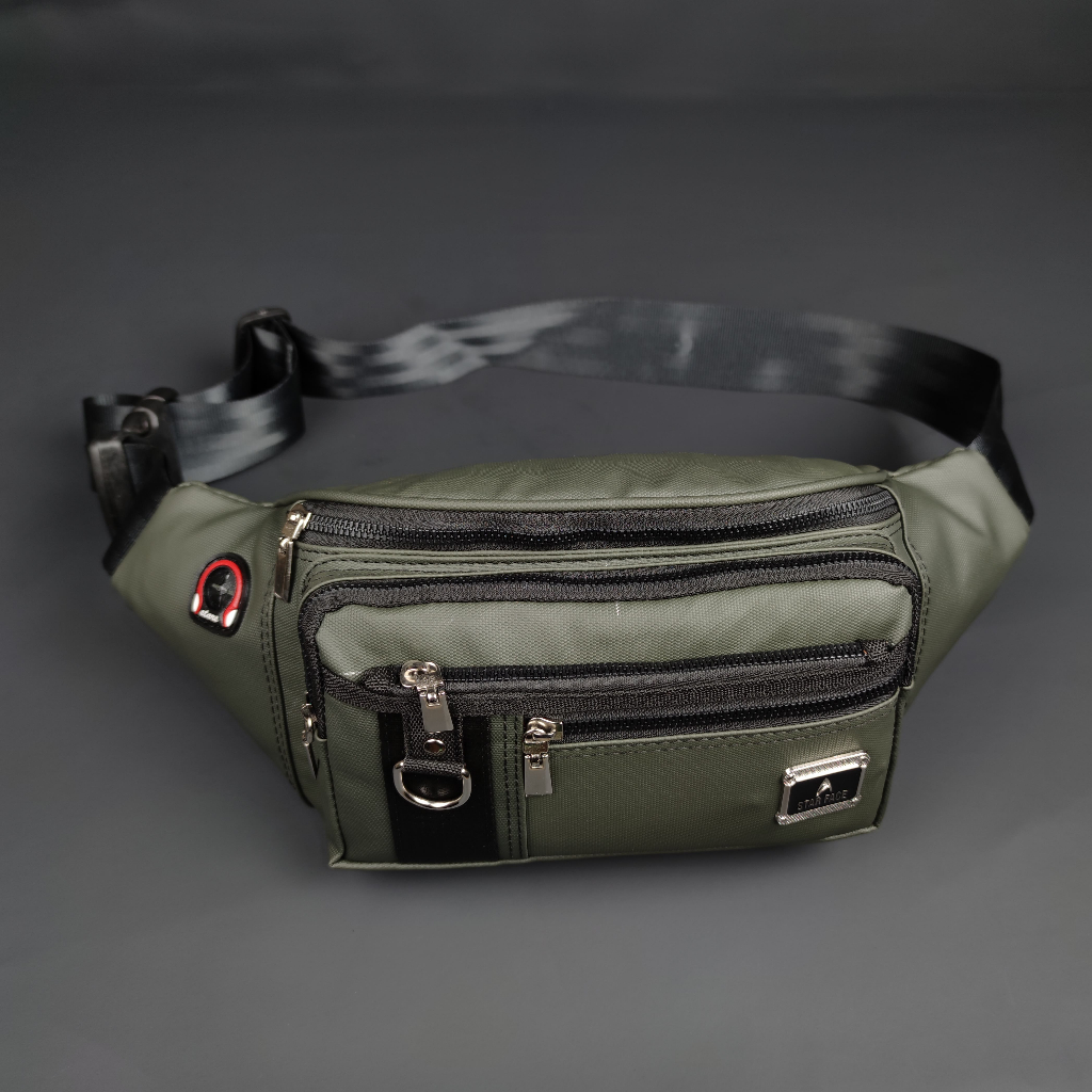 Waistbag Waterproof Bahan Bimo STARFACE Terlaris Ukuran Besar RDP Tas Pinggang &amp; Selempang Bahu