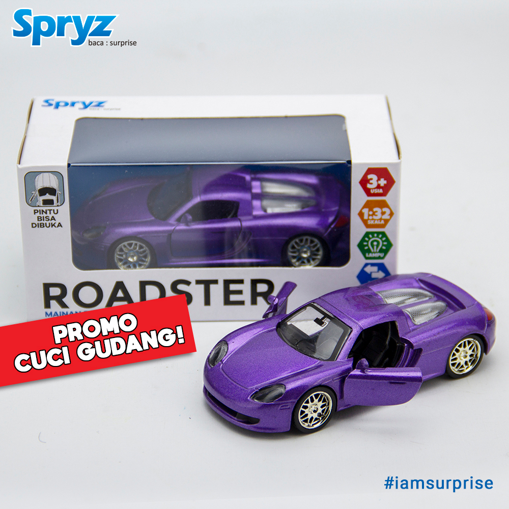 Spryz Roadster Diecast Mobil Skala 1:32 - Seri 2