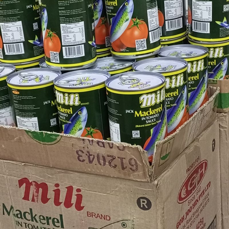 

Mili Mackerel/Ikan Mackerel Kaleng Mili
