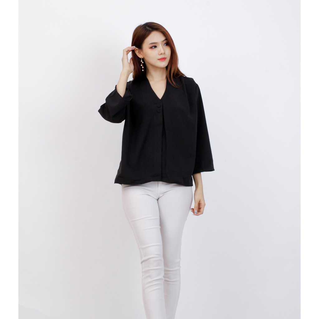 Atasan Wanita Simple Blouse 048