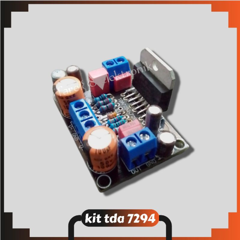 kit power amplifier mono tda7294 original