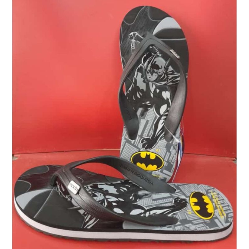 TERMURAH !!! Sandal Jepit Ando Dewasa -BATMAN- 100% ORIGINAL