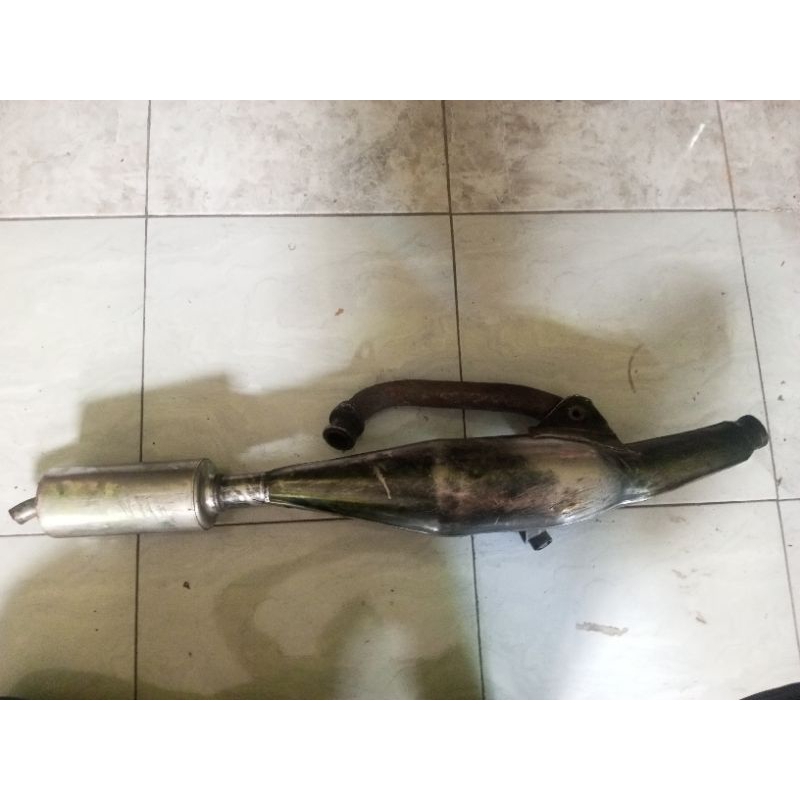 knalpot kenalpot fiz fizr F1z f1zr force1 bekas original belum pernah di bobok masih standart