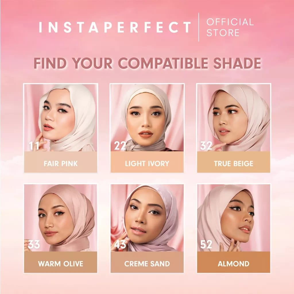 WARDAH INSTAPERFECT MATTE FIT POWDER FOUNDATION SPF 20 PA+++ REFILL &amp; NON REFF