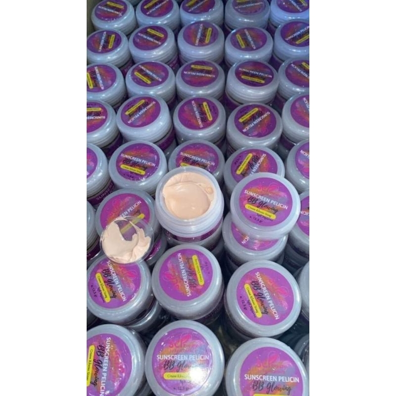 salep pelicin dan pelicin suscreen BB Glowing virall