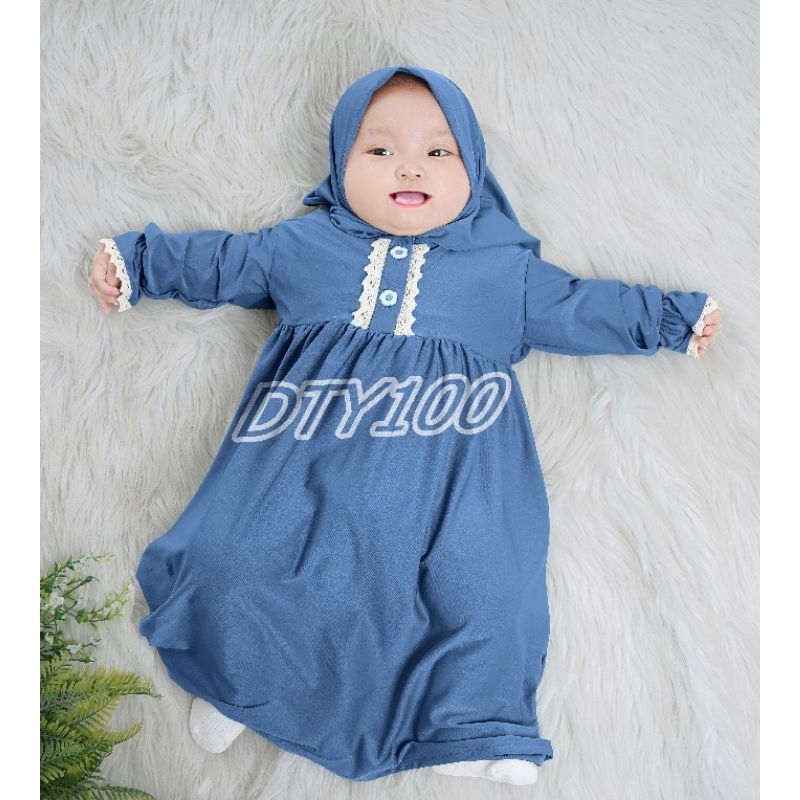 Baju bayi perempuan newborn IQLiMa 0-6 bulan 6-12 bulan 12-18 bulan