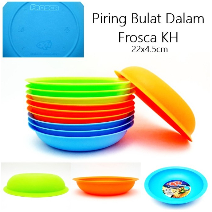 Piring Makan Dalam KH Frosca Ukuran L Dan M