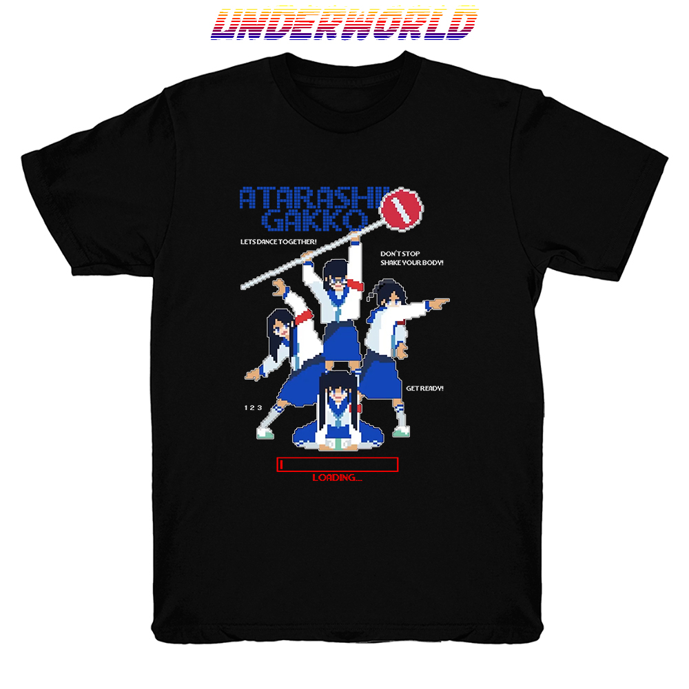 Kaos Tshirt ATARASHII GAKKO 'PIXEL' Merchandise by UnderWorld