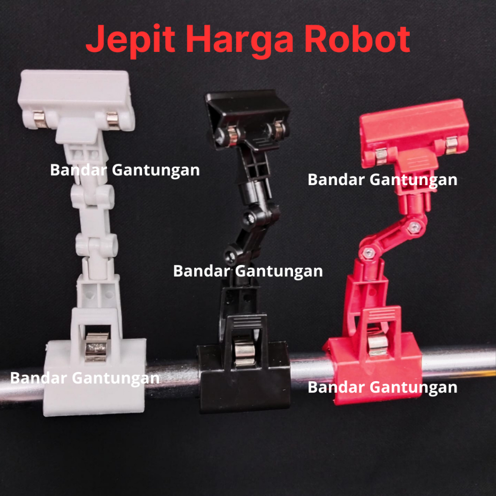 Jepit Harga Robot Kertas Harga Obralan / Penjepit Price Tag Promo Jepitan Robot Bisa Ditekuk(BH)