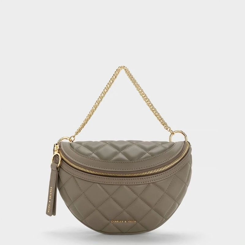 CK Philomena Half-Moon Crossbody Bag