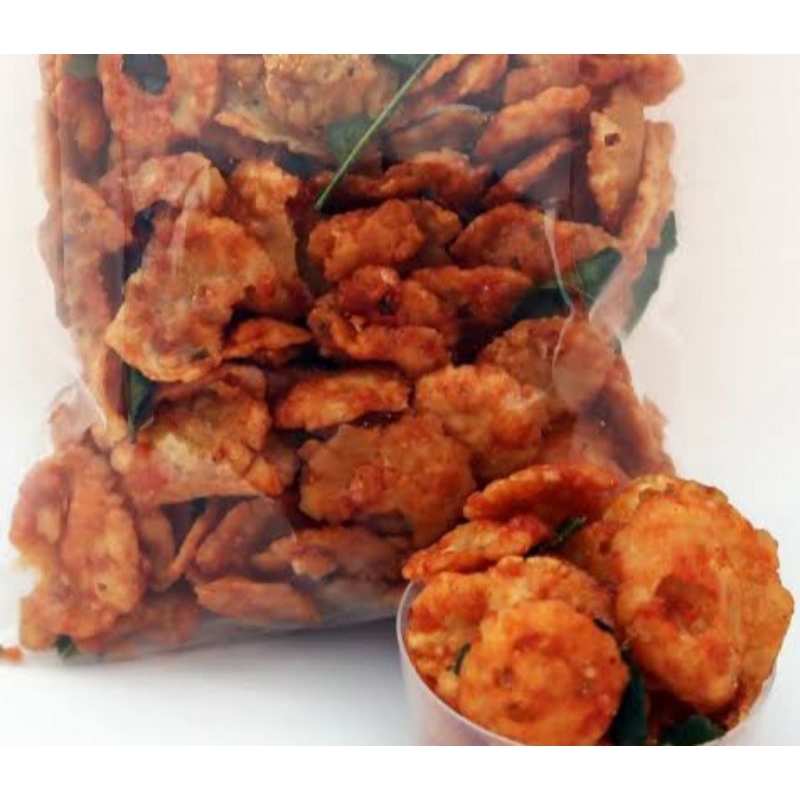 Emping Manis Pedas Daun Jeruk / Emping Melinjo Enak dan Gurih 1Kg 500gr 250g