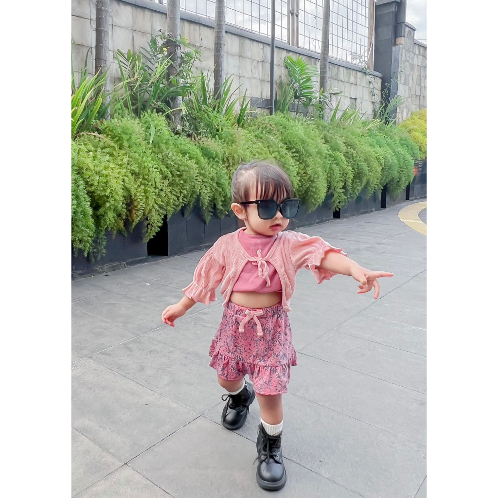 0-15 BLN SETELAN BAYI MONEL SET ROK BAYI PEREMPUAN BY MAYBEE (SNI) V2