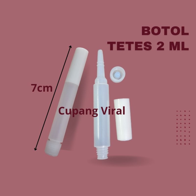 Botol Tetes 2 ML HDPE