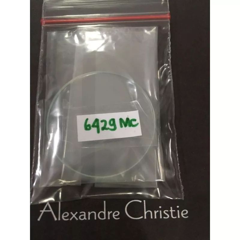 kaca jam tangan pria Alexandre Christie 6429mc original