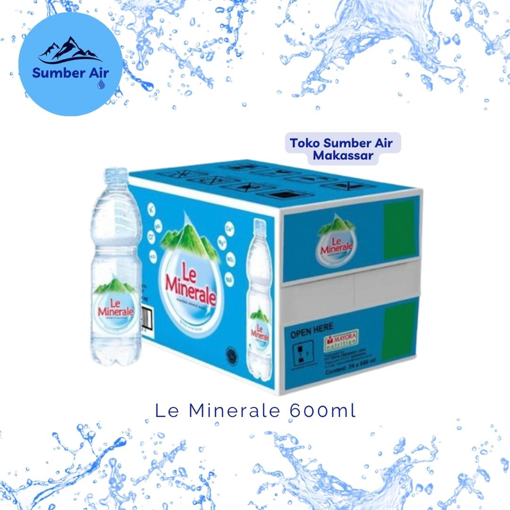 

Air Mineral Le Minerale 600ml (1 Dus/Karton)