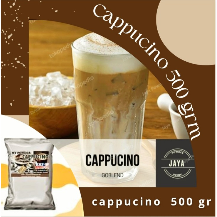 

Bubuk Minuman Cappucino 500gr || Cappucino Kopi Powder - 500 gram