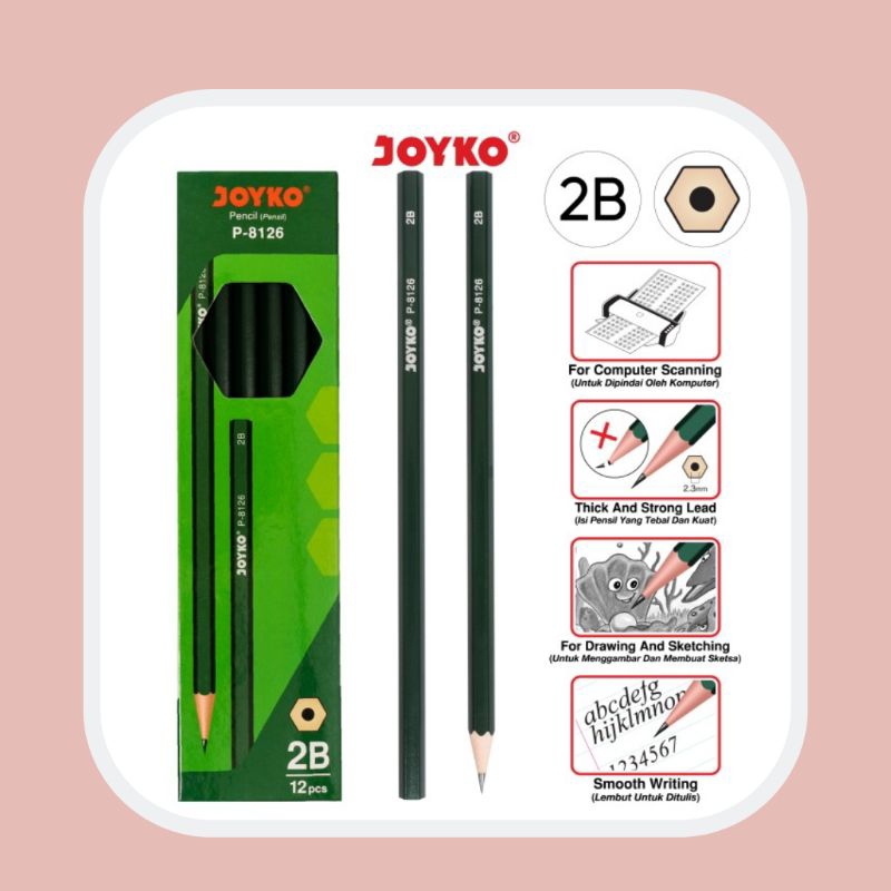 

PENSIL JOYKO 2B P-8126