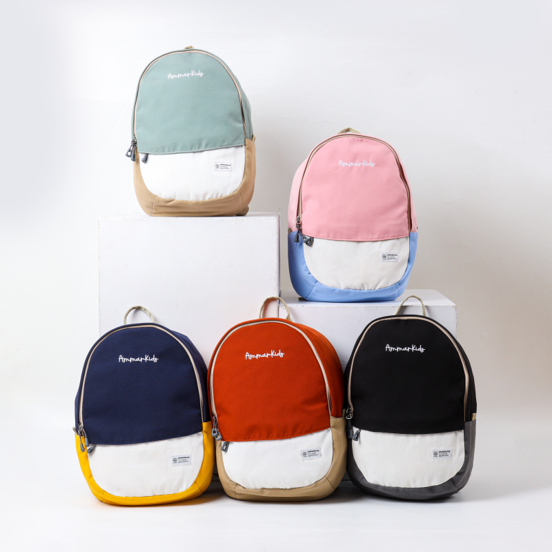 Tas Sekolah Anak Laki-Laki dan Perempuan Brand Ammar Kids Daily Backpack SD